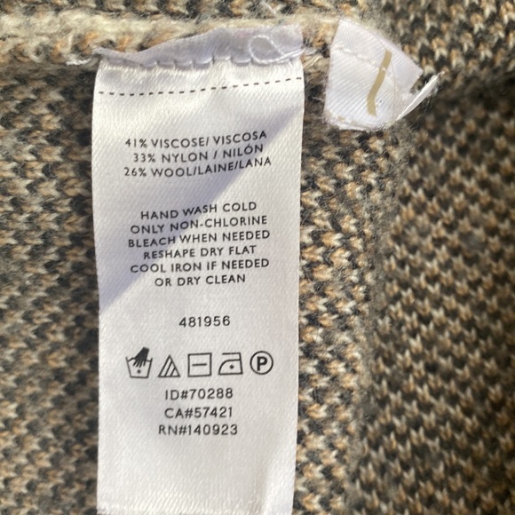 LOFT PLUS Leopard Print Jacquard Sweater Size 22/24 - Picture 8 of 8